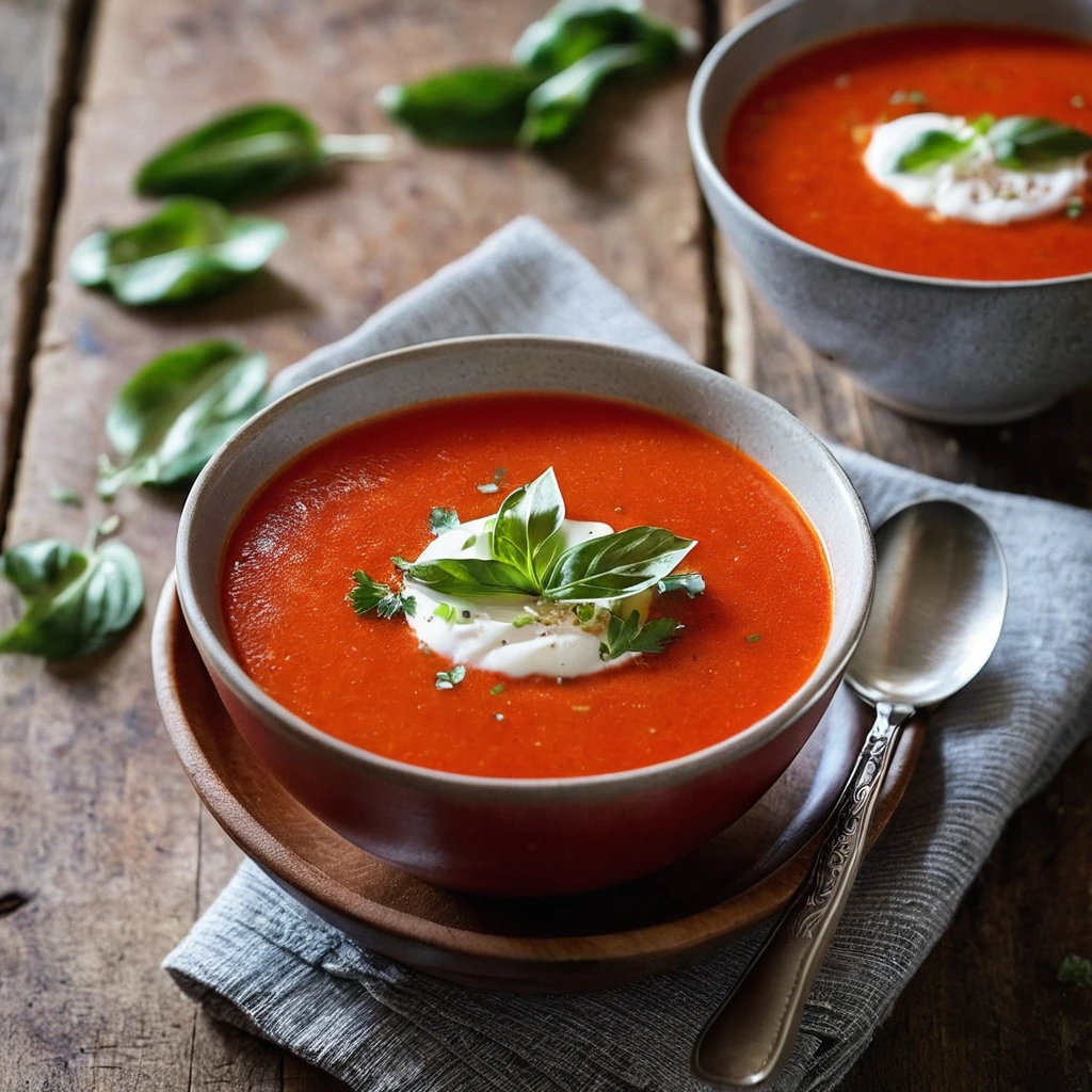 Roasted Red Pepper Soup