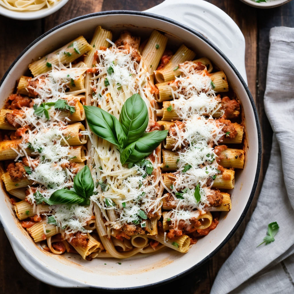 Sausage Baked Ziti