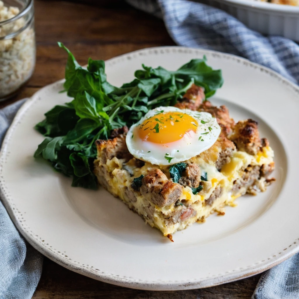 Sausage Egg Breakfast Casserole