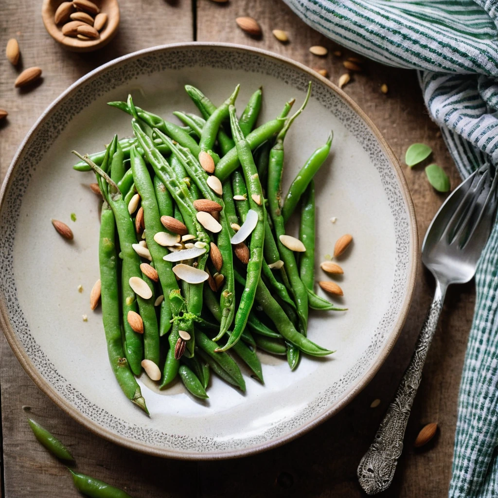 Sauteed Green Beans with Almonds