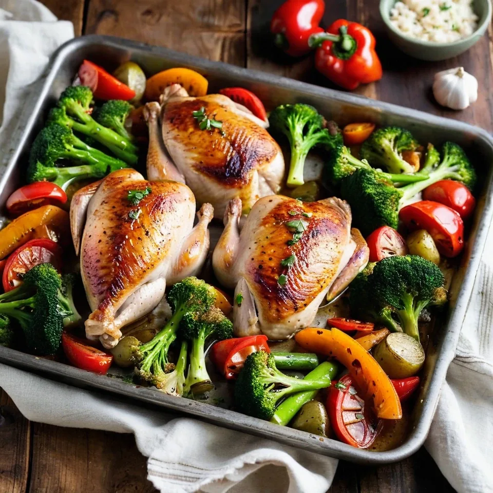 Sheet Pan Chicken & Veggies