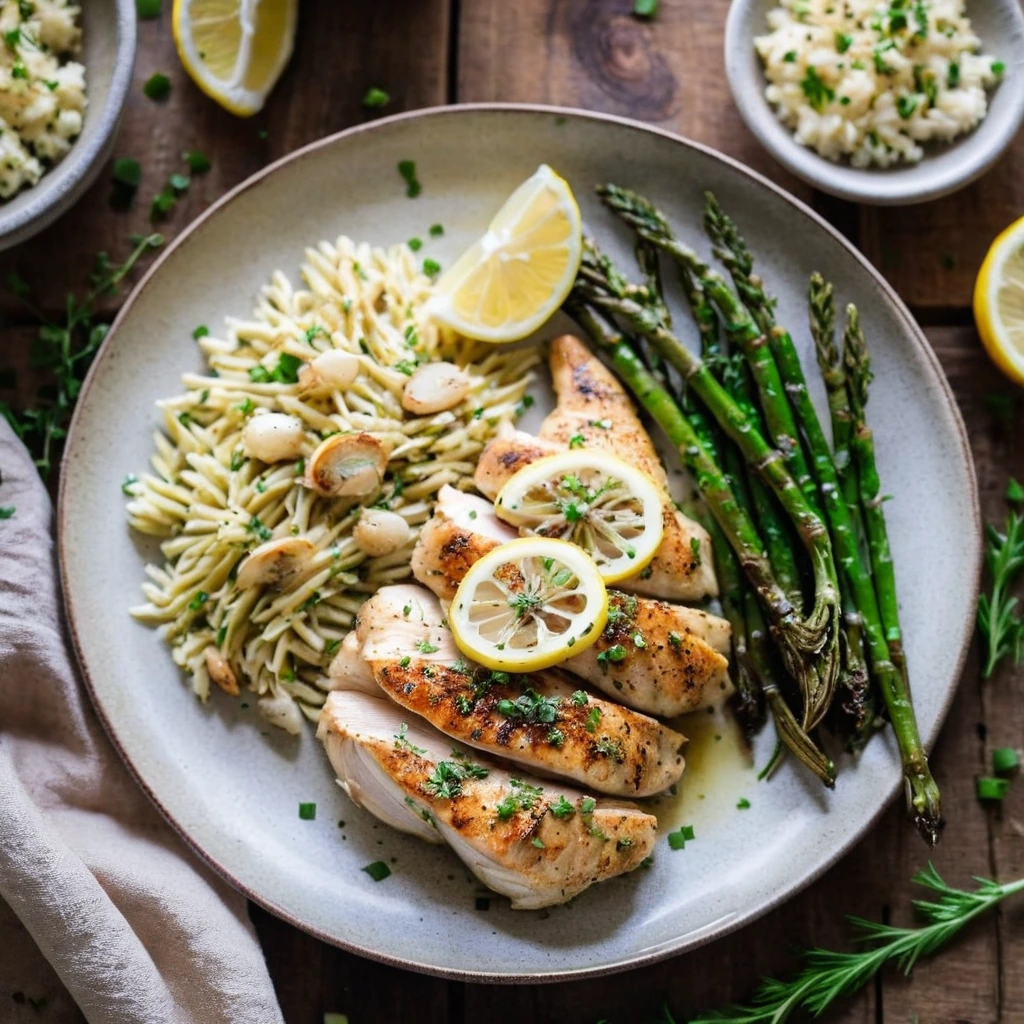 Sheet Pan Garlic Butter Chicken Breasts