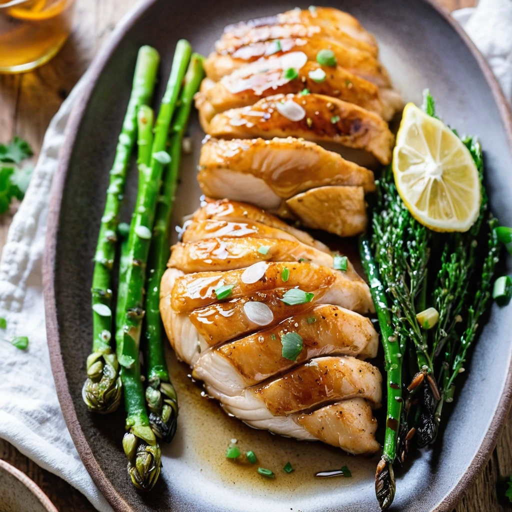 Sheet Pan Honey Garlic Chicken Breasts