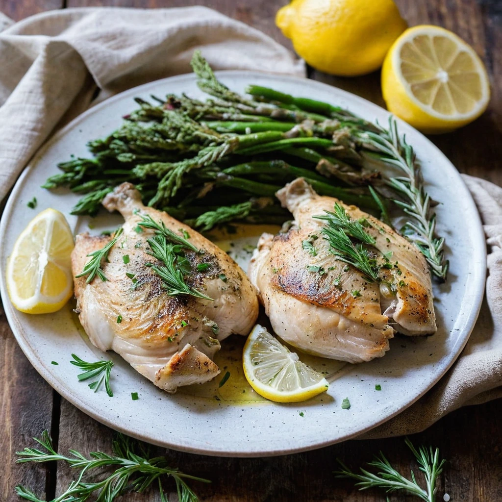 Sheet Pan Lemon Herb Chicken Thighs