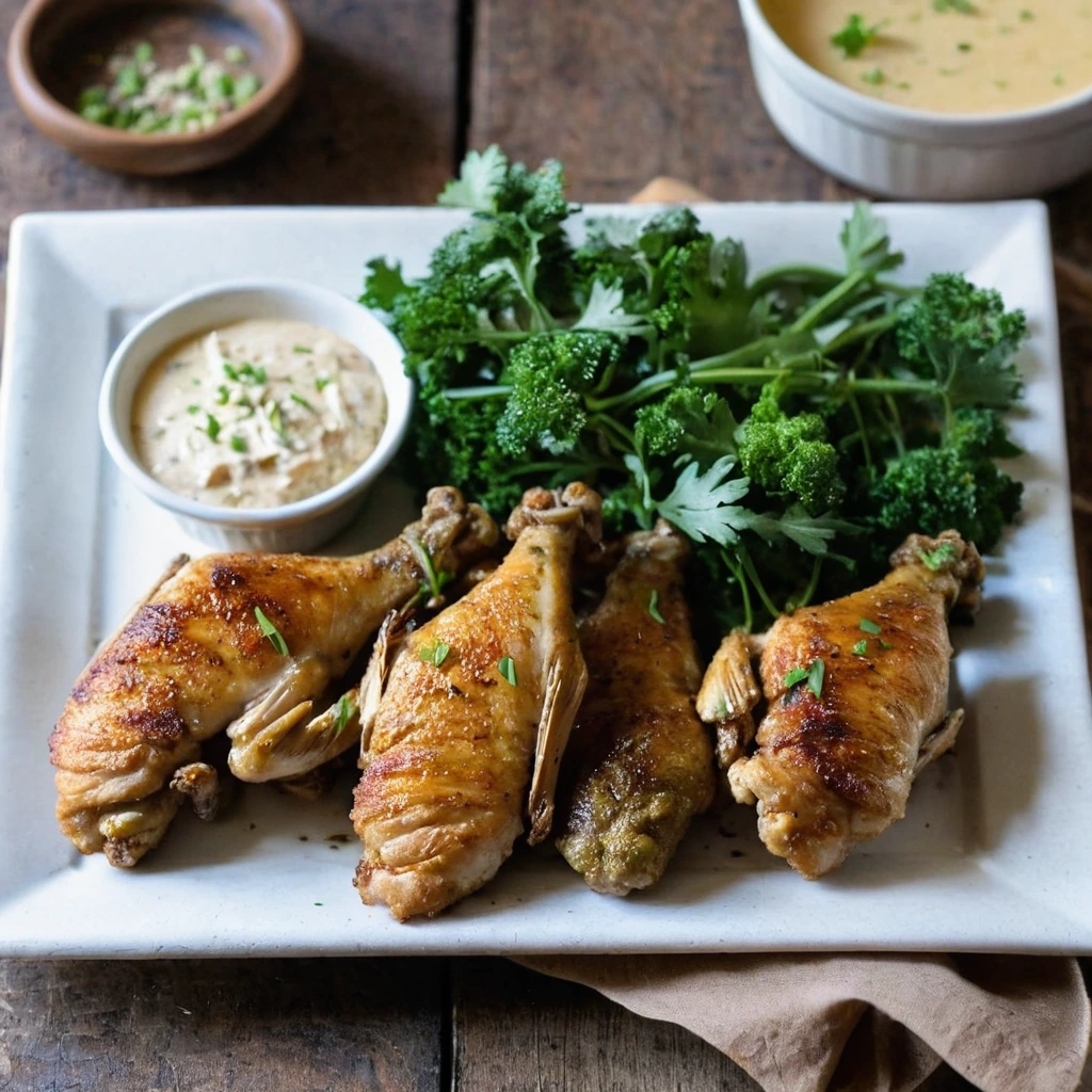 Sheet Pan Maple Dijon Chicken Wings
