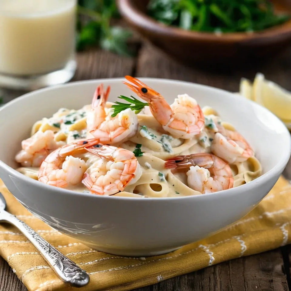 Shrimp Alfredo