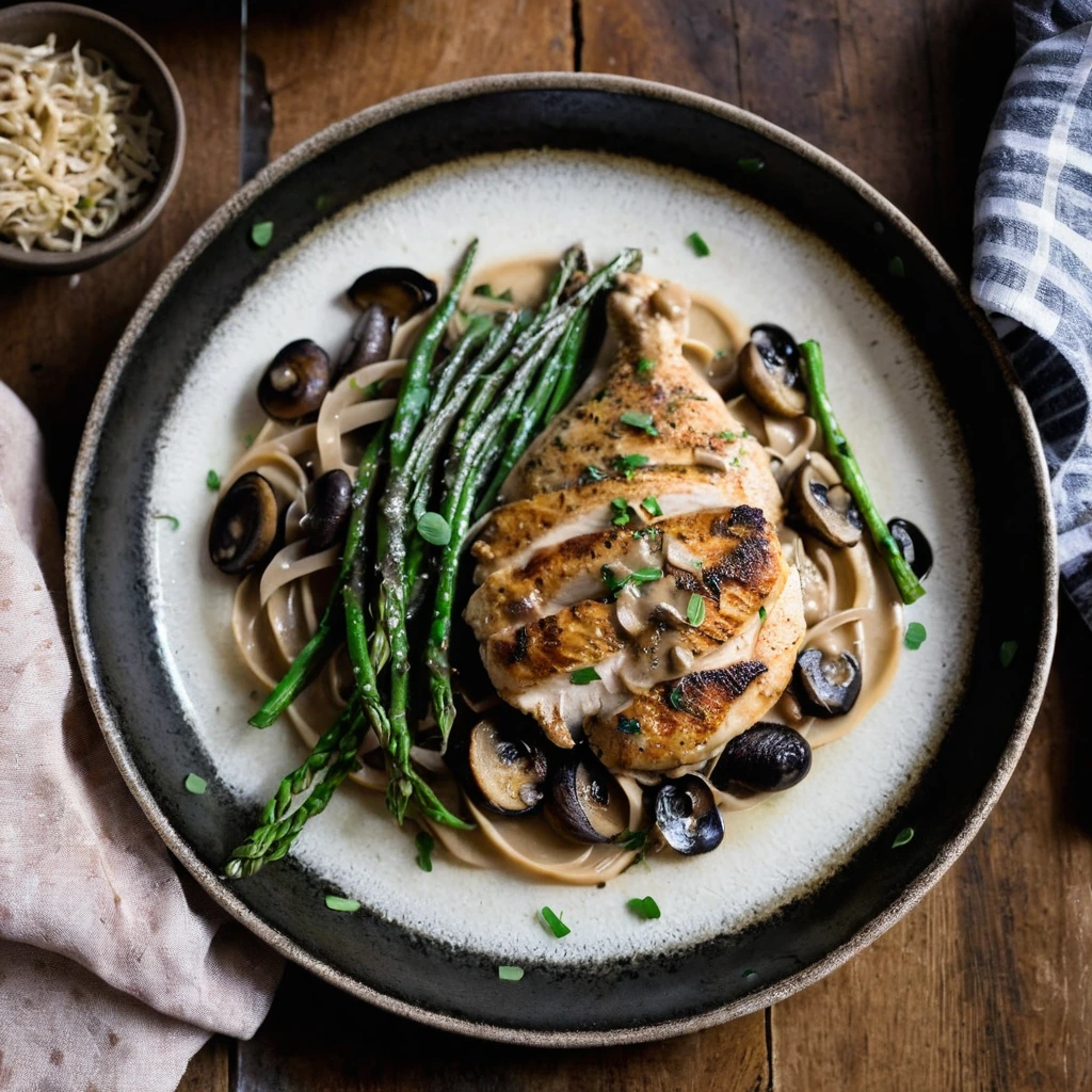 Skillet Chicken Marsala