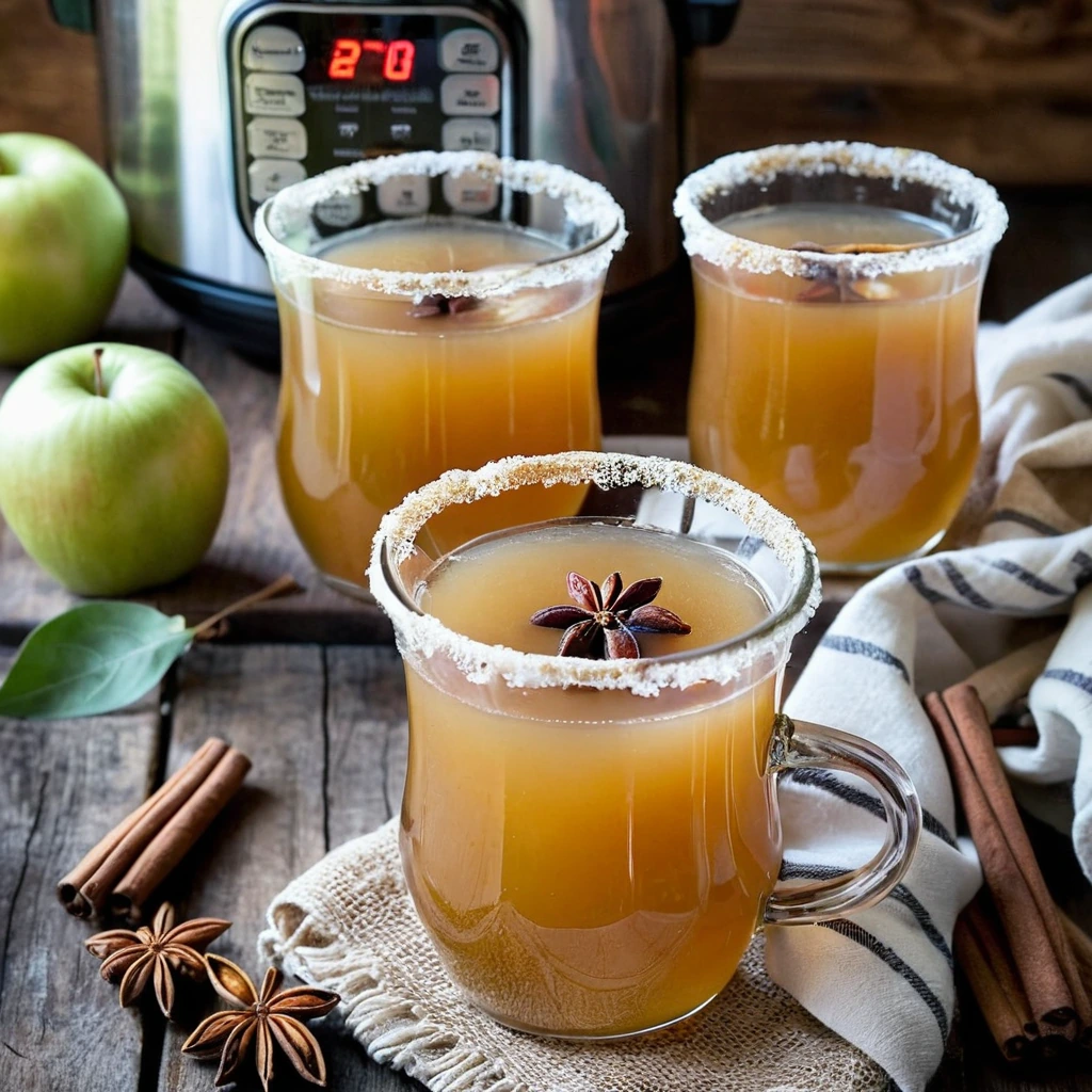 Slow Cooker Spiced Apple Cider