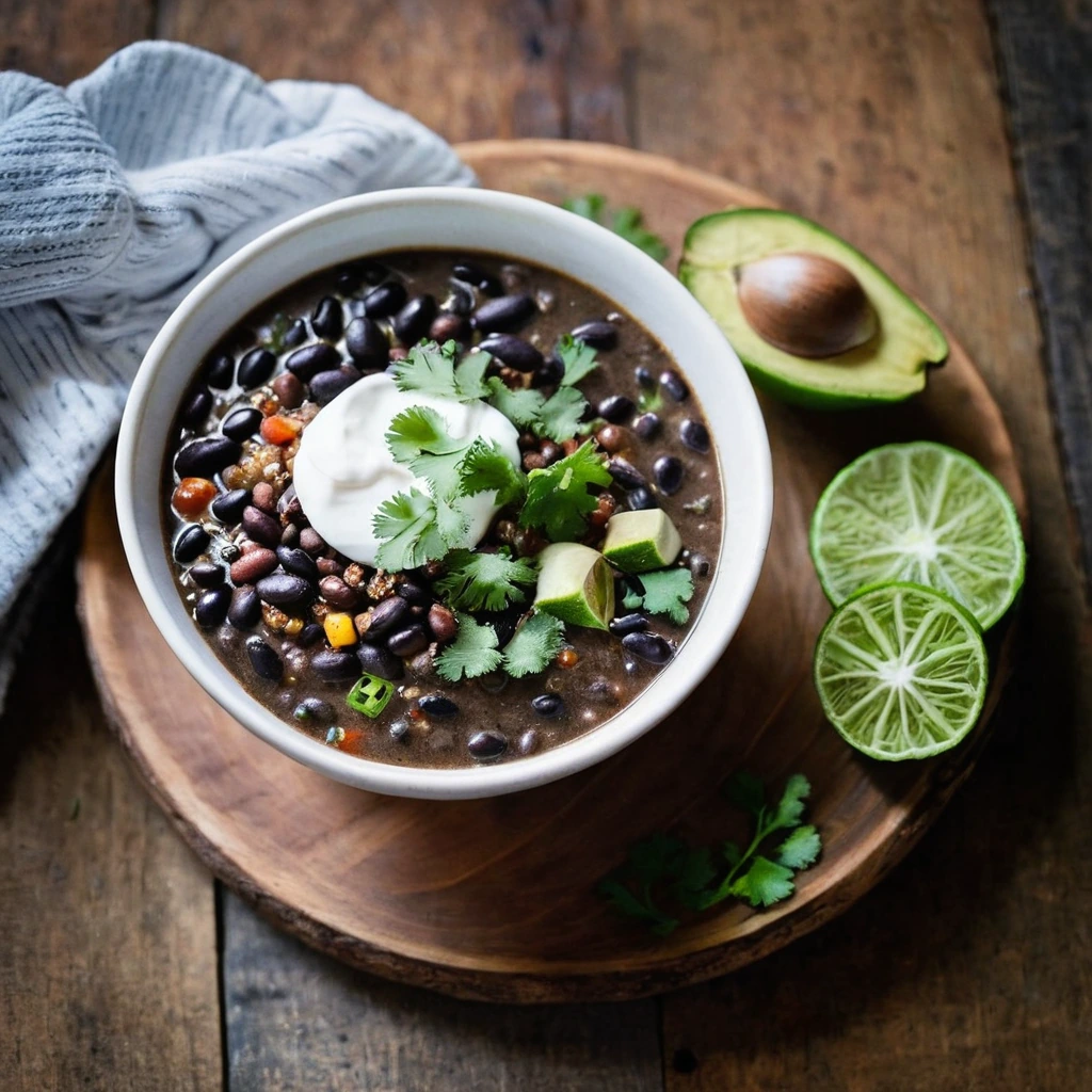 Spicy Black Bean Soup