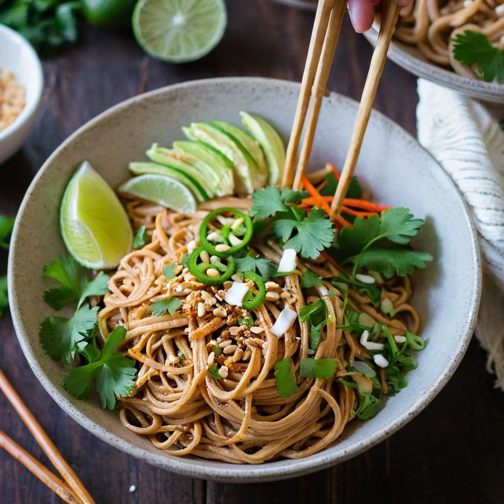 Spicy Thai Peanut Noodles