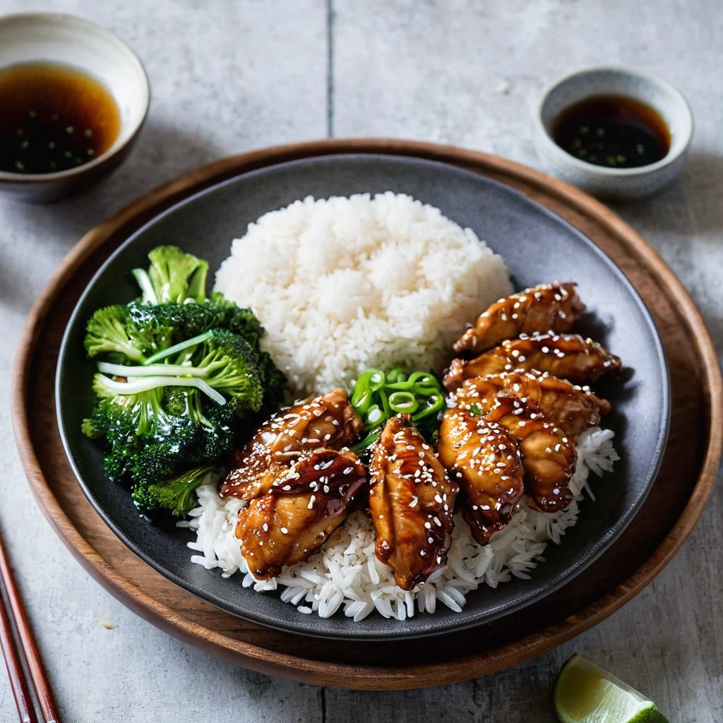 Sticky Sesame Chicken