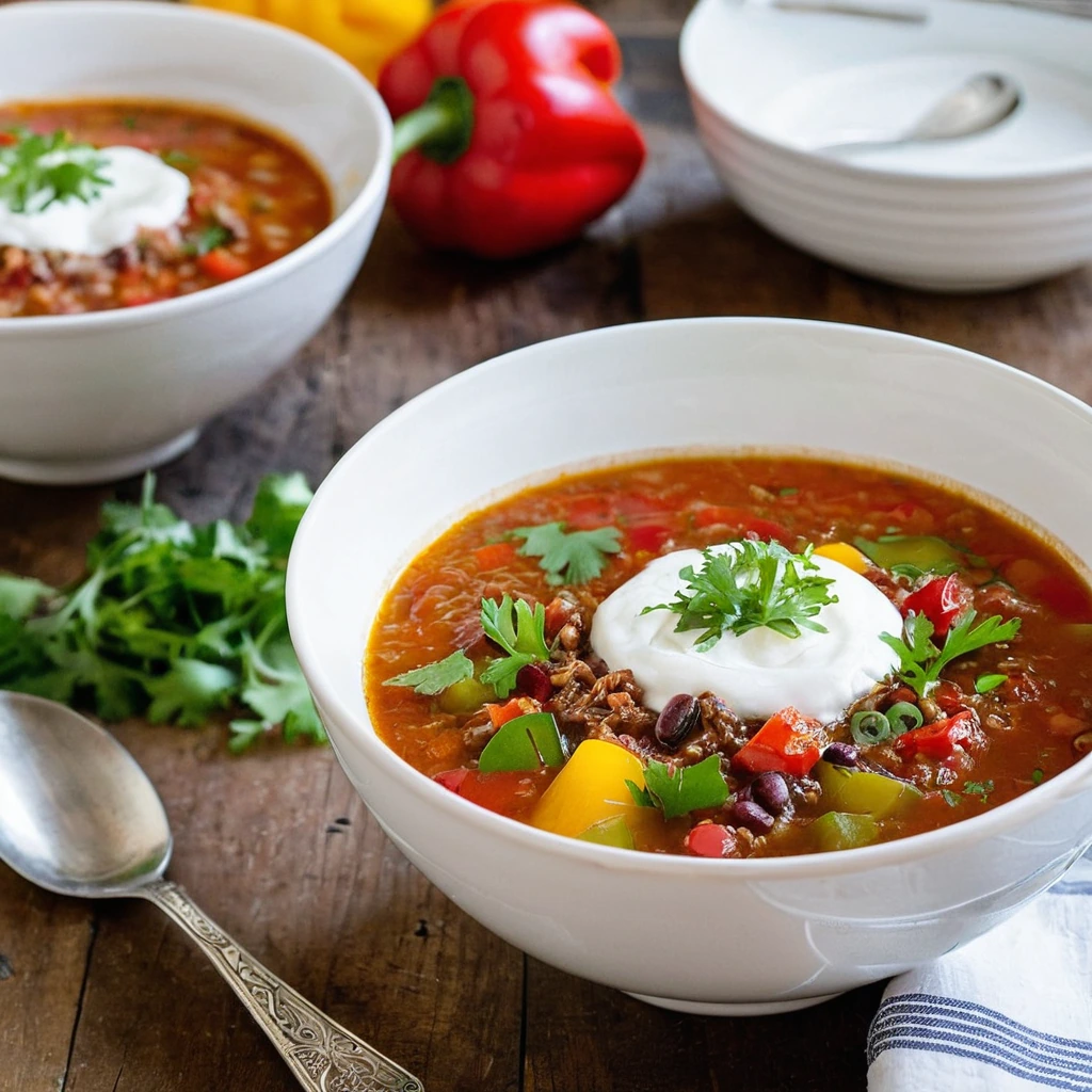 Stuffed Pepper Soup