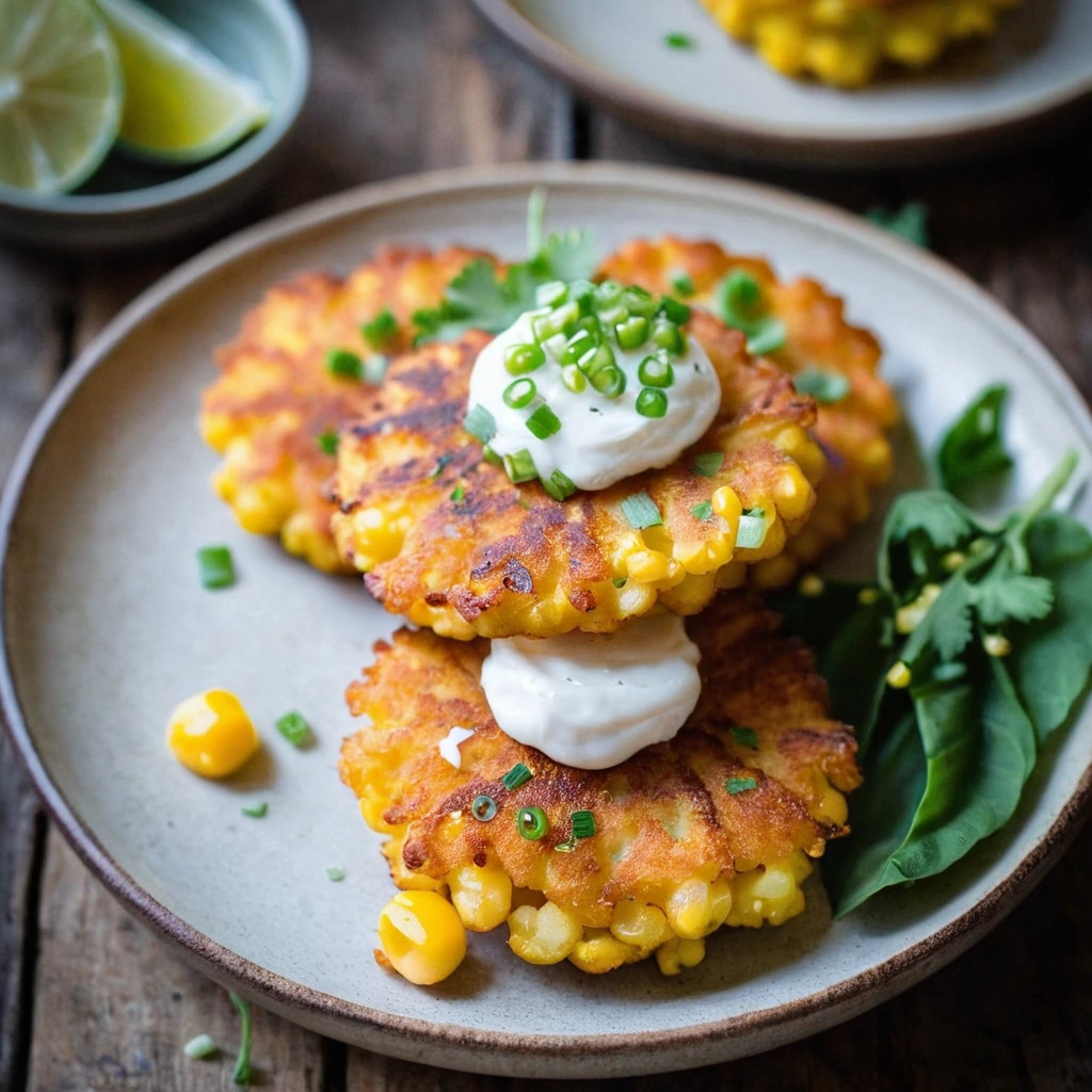 Sweet Corn Fritters