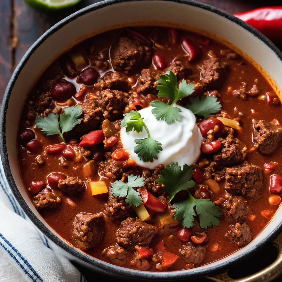 Texas Chili (No-Bean Chili)