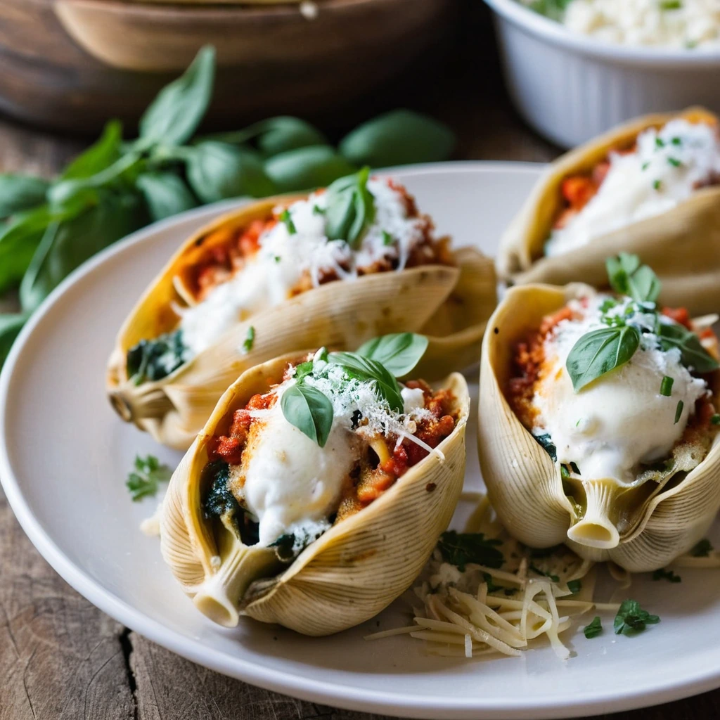 Vegetarian Stuffed Shells