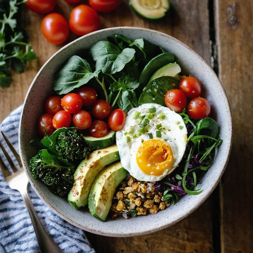Veggie Loaded Breakfast Bowl