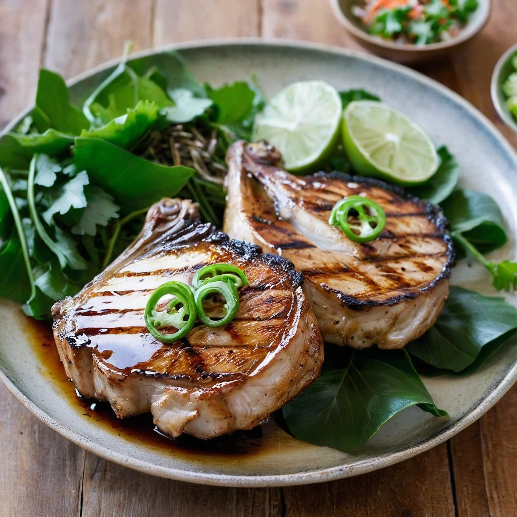 Vietnamese Grilled Pork Chops