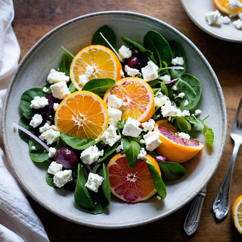 Winter Citrus Salad with Feta